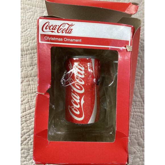 Coca-Cola Christmas Tree Ornament Soda Can*Sunglasses Kurt S Adler*Holiday Gift - Picture 3 of 5